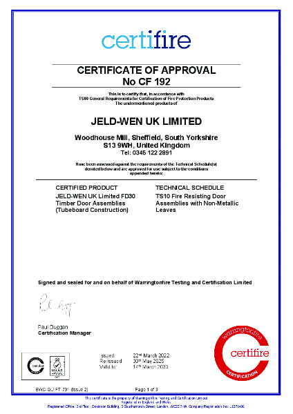 Certifire Certificate