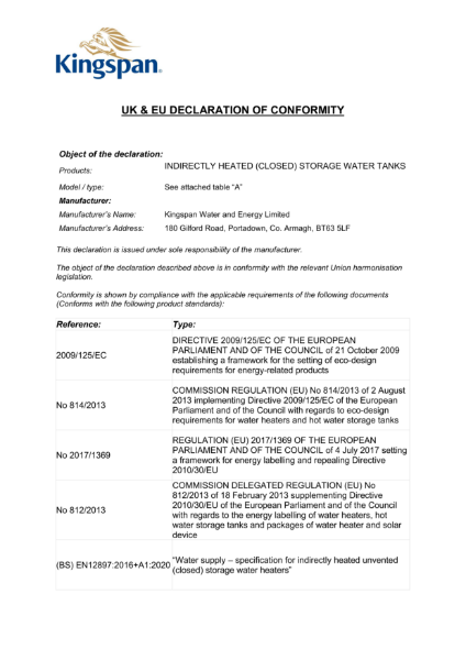 UK Conformity Assessed (UKCA)