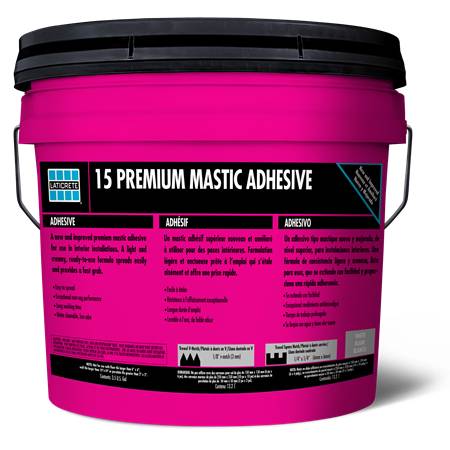  15 Premium Mastic - Organic/Mastic Tile Adhesive 