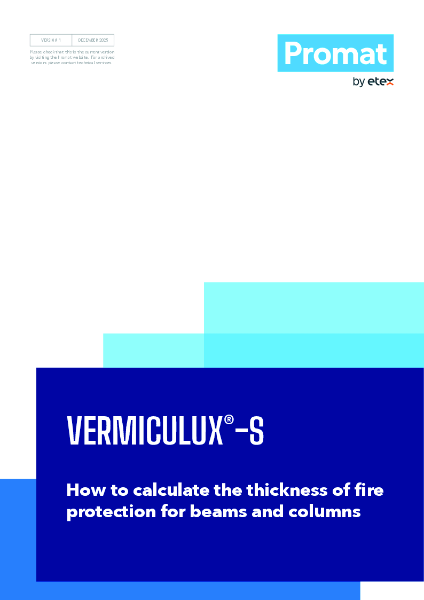 Promat VERMICULUX-S A/V tables
