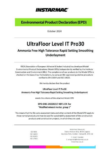 Level IT Pro30 Environmental Product Declaration 