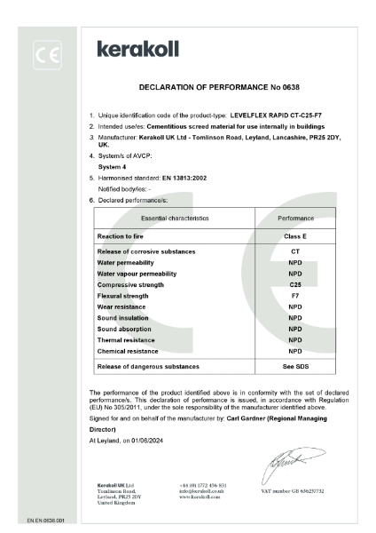 DoP (CE) - EN.EN.0638.001