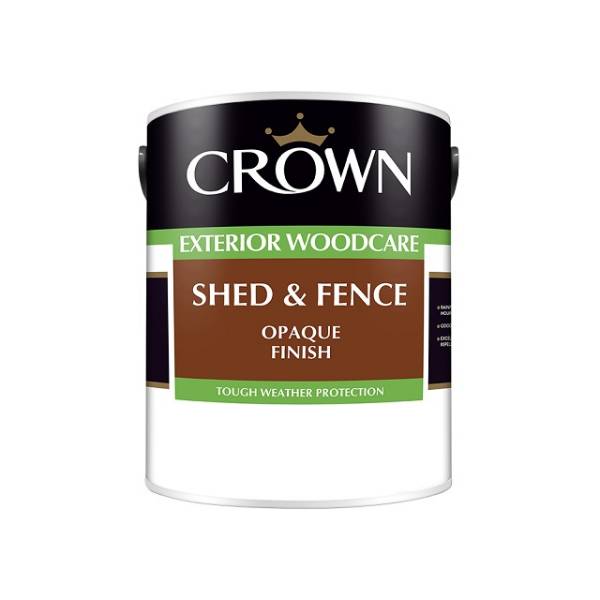 Crown Trade Shed and Fence Opaque Finish