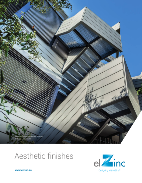 elZinc Aesthetic Finishes Zinc Brochure