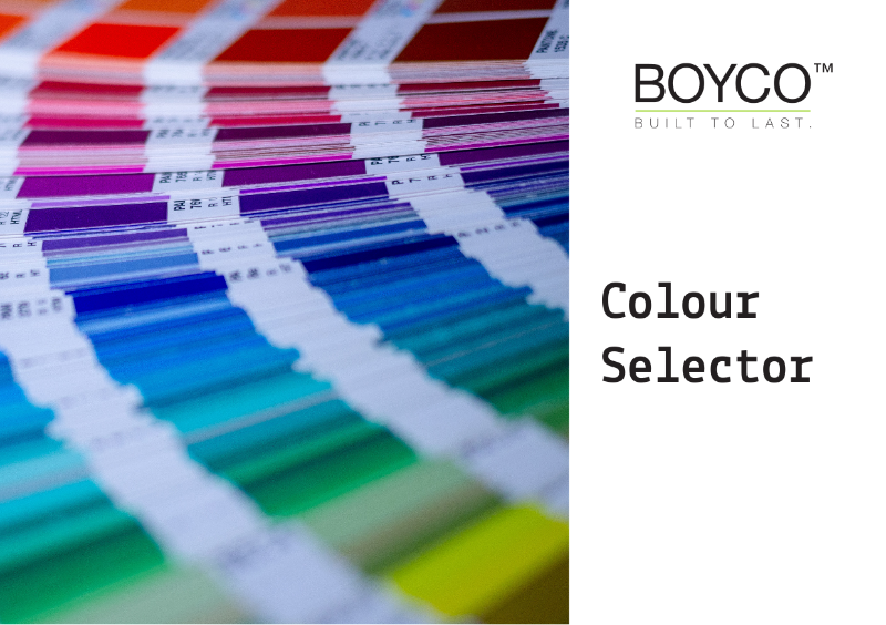 BOYCO UK - Colour Selector Guide