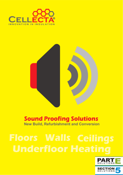 Cellecta Sound Proofing Acoustic Insulation Solutions Brochure