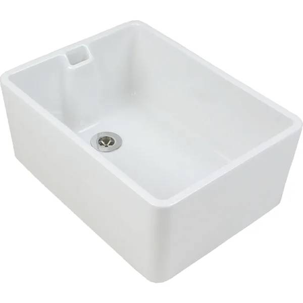 Twyford Sola Apron Utility Sink With Overflow