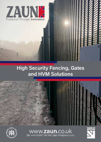 High Security Fencing, Gates and HVM Solutions Catalogue 2026