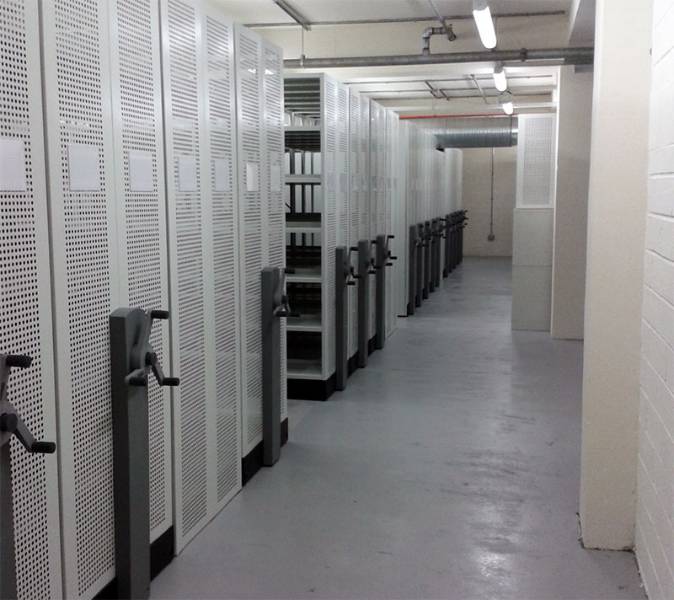 Bruynzeel Archive Storage: Dudley Borough Archives and Local History Centre