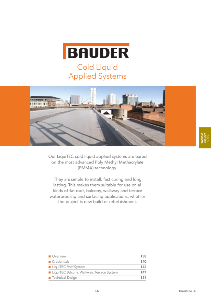 Cold Liquid Applied Systems - Bauder (old)