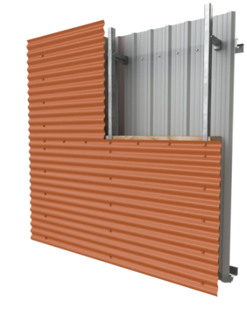 PRX-WS04 - Built-up Metal Wall System