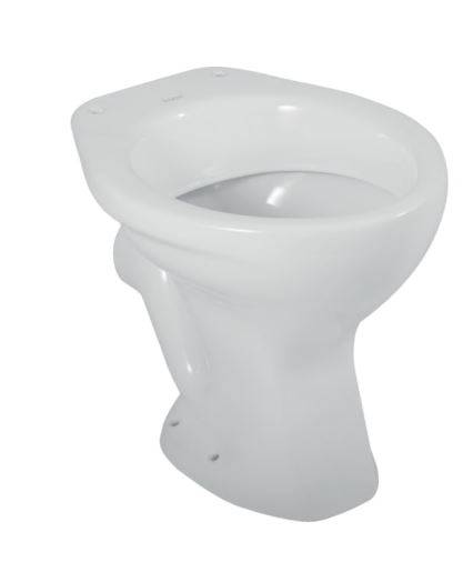 Twyford Classic Floor-Standing WC For Exposed Cistern, Low-Level, Washdown WC, Horizontal Outlet