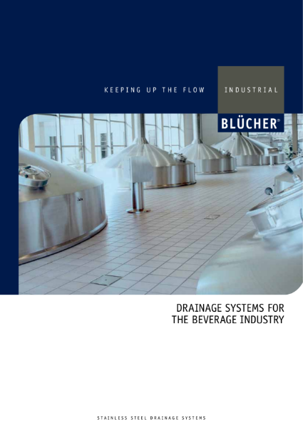 Drainage Systems for the Beverage Industry