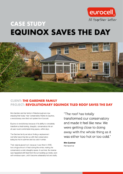 Gardner Family Equinox Case Study