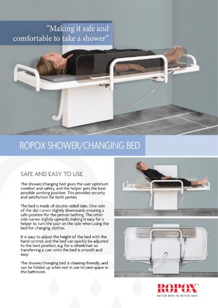 Ropox Shower bed