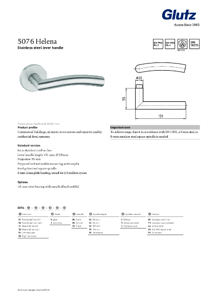 5076 Data sheet