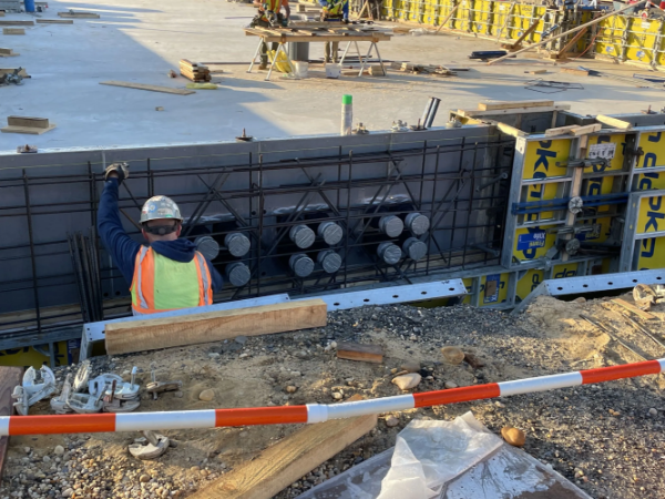 Securing an HVDC converter station in the USA