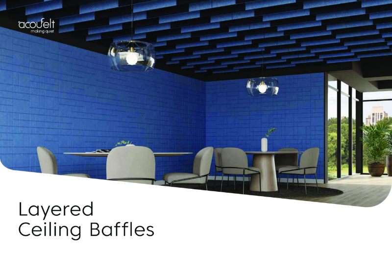 Layered Ceiling Baffles