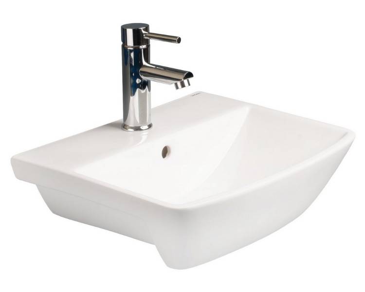 Langley Semi Recessed 500 Washbasin