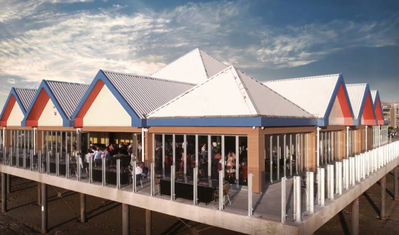 Kestrel Aluminium. Case Study: Revo Kitchen & Terrace Restaurant Weston-super-Mare