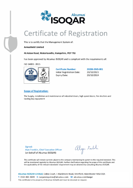 ISO 14001 Environmental Management Systems