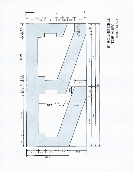 8" SoundCell Drawings