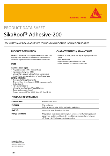 SikaRoof® Adhesive-200