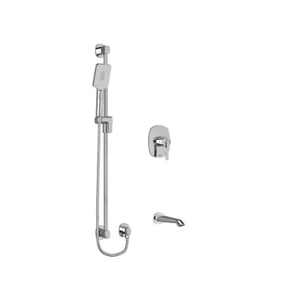 Venty Shower Kit With Bath Spout 2 Way Thermostatic Valve  - Shower