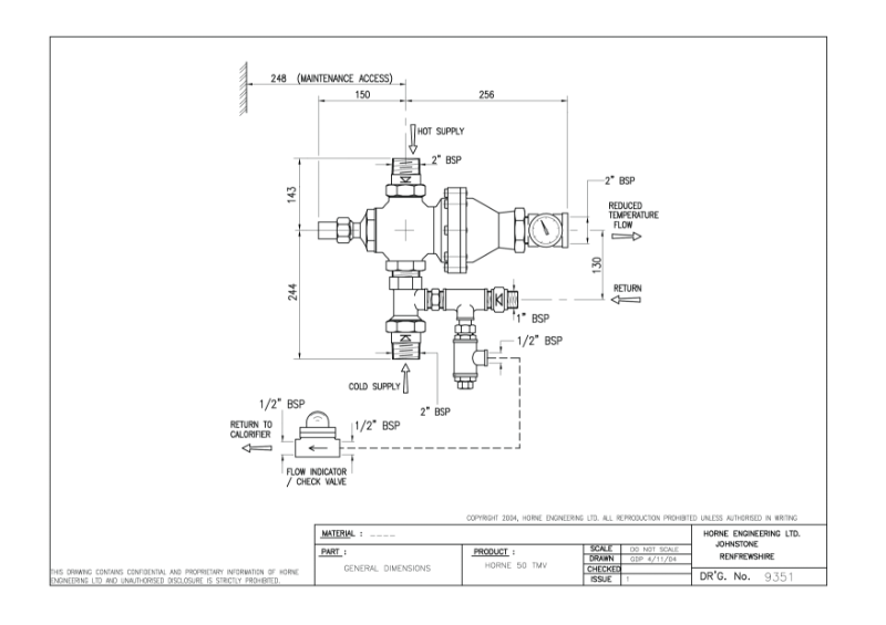 H50-R Dimensions