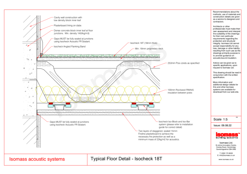 Typical Floor Detail - Isocheck 18T