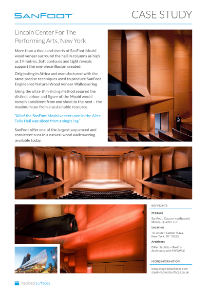 SanFoot Lincoln Center Case Study