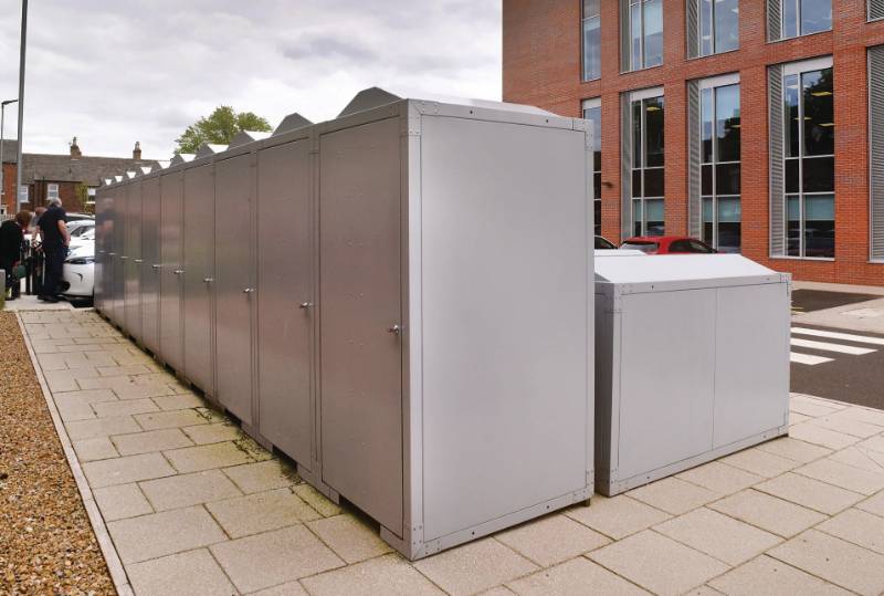 Sheffield Vertical Cycle Locker