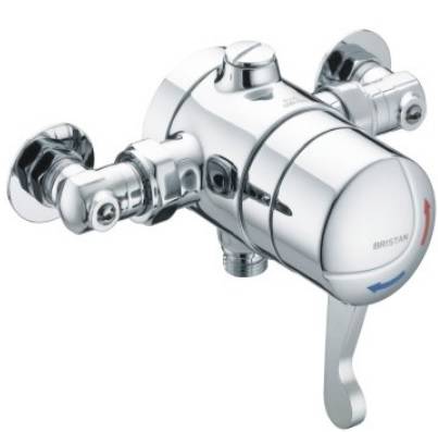 OP TS1503 ISOL C Opac Exposed Shower Valve with Isolating Elbows