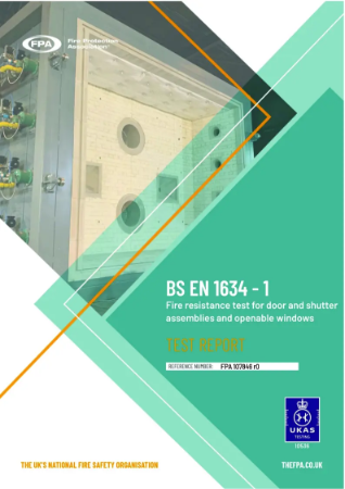 Pocket Door Pro Fire Rated - Test Report