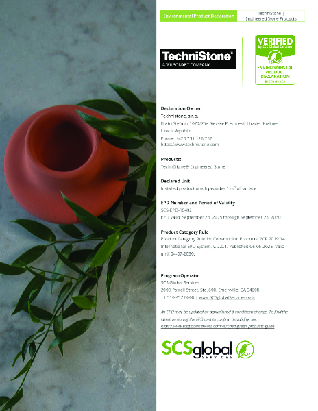 Environmental Product Declaration