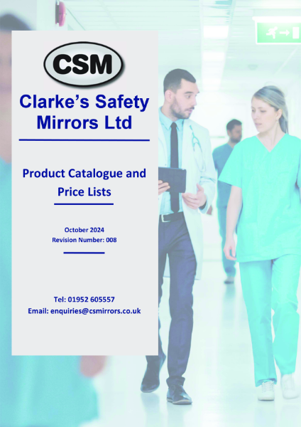 Clarke's Safety Mirrors Product Brochure - October 2024 (Rev 008)