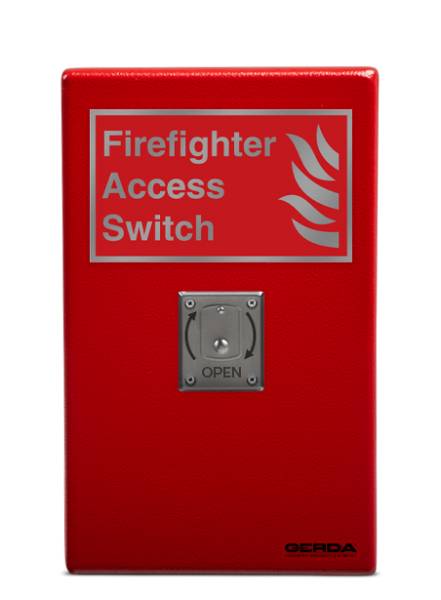 GERDA Firefighter Access Switch (GFS)™ | Re-gain Control of Access and Security to Your Buildings