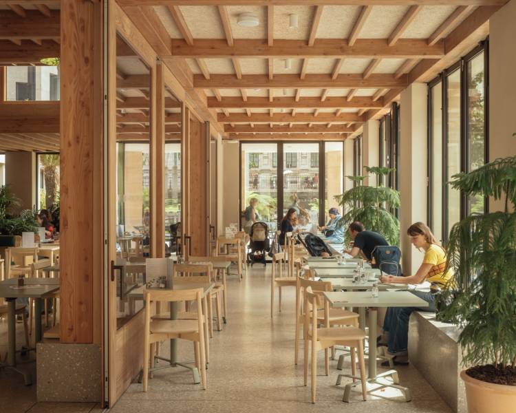 Museum - New urban oasis created at the Natural History Museum