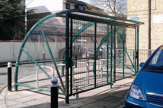 Thermoplastic Cycle Shelter