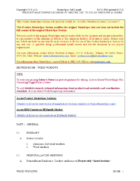 Windows Ultra Series - Full Length Document