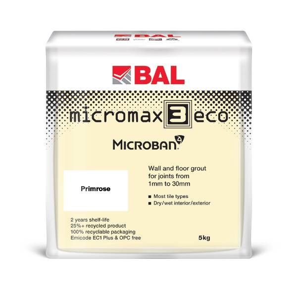 BAL Micromax3 ECO - Wall And Floor Tile Grout