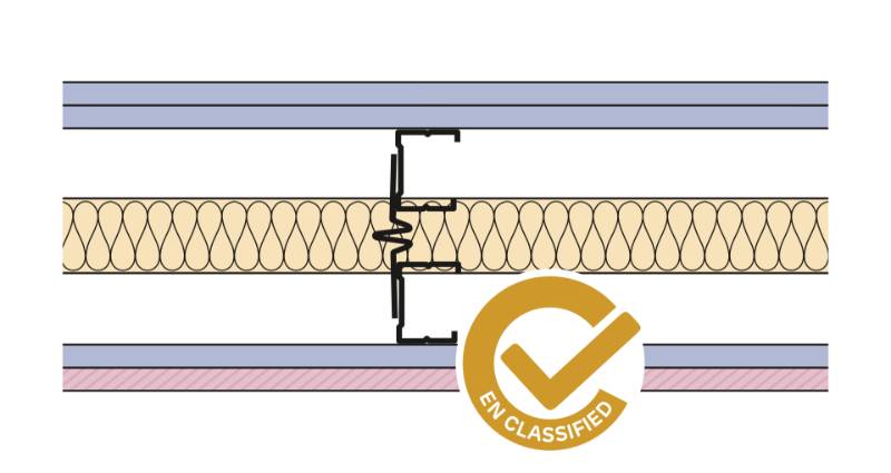 Siniat Twin Frame Metal Stud Partition Twin(AB)-CS50R-215dB#15dB15FMR-50G(200)