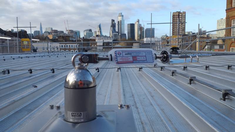 D-i.D Tag holders used on Safety Systems on the Queen Elizabeth II Line – Whitechapel Station.