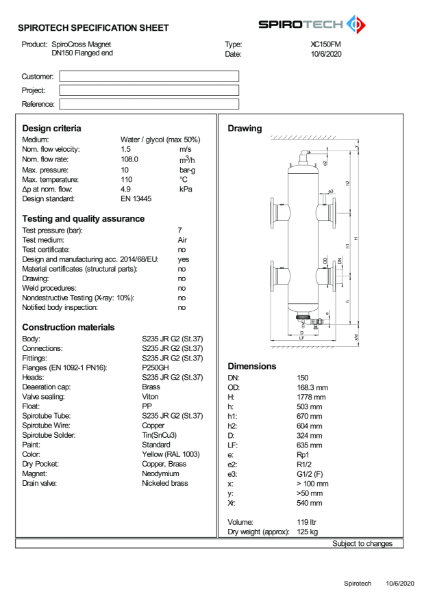 SpiroCross - XC150FM