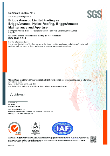 ISO 9001:2015 Certificate