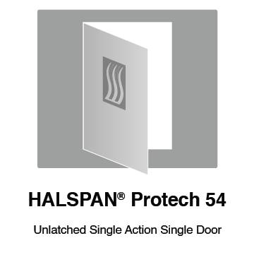 HALSPAN® ProTech 54 mm Interior Grade Door Blanks - Unlatched Single Acting Single Doors