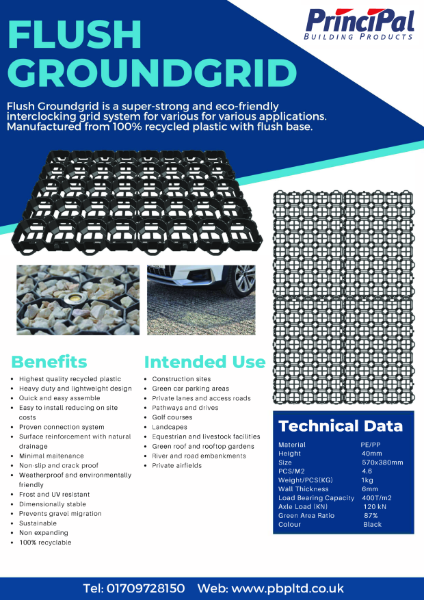 Flush Groundgrid datasheet