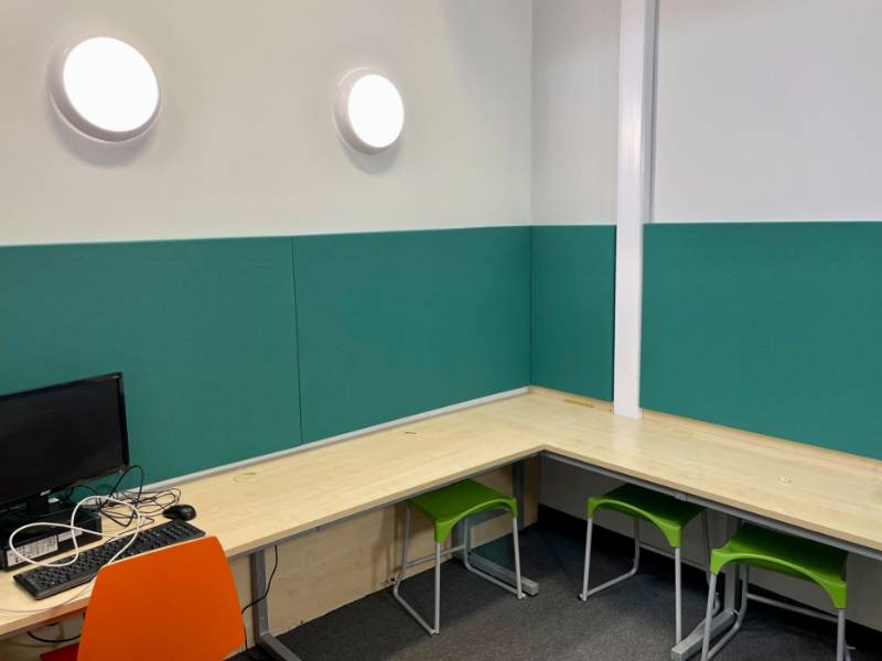 Improving acoustic comfort in Doncaster school learning pods