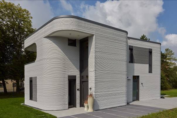 First printed house with KEUCO IXMO fittings and accessories