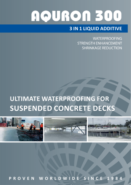 AQURON 300 - Waterproofing Suspended Decks